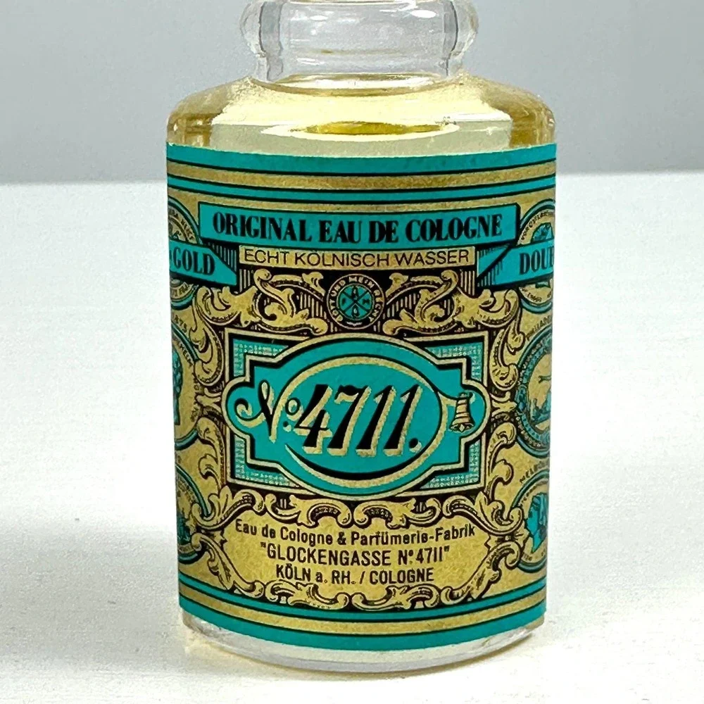 Vintage 4711 Original Eau de Cologne Miniature Bottle Germany 0.1 oz‎ 3ml Full